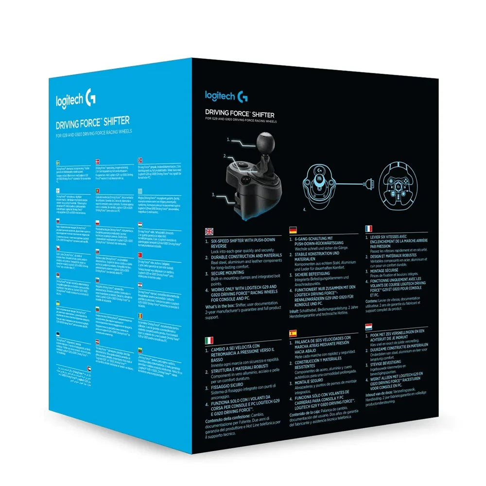 Logitech driving force shifter for enhanced racing control and realism - racing