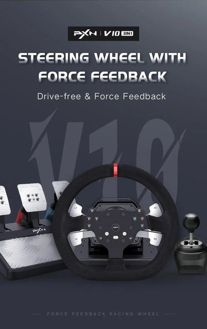 Pxn v10 steering wheel - racing gear