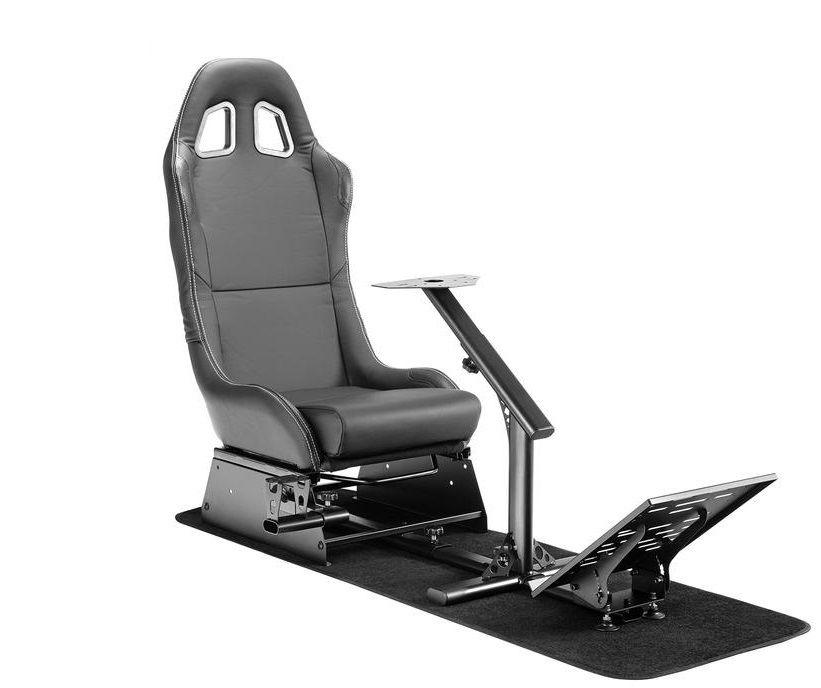 Racing wheel stand with racing seat gy013 - Fun Touch