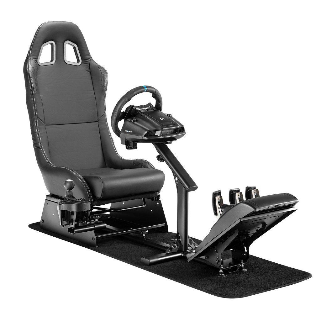 Racing wheel stand with racing seat gy013 - Fun Touch