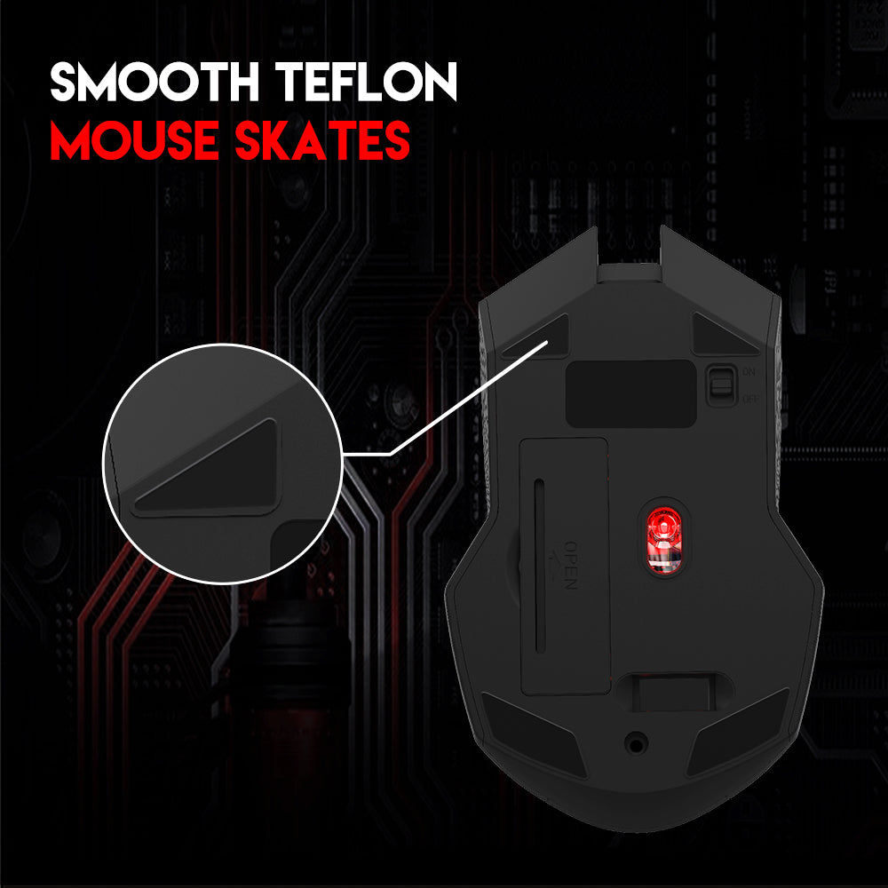 Raigor ii wg10 wireless 2.4ghz pro-gaming mouse - Fun Touch