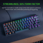 Razer huntsman mini 60% gaming keyboard - Fun Touch