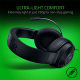 Razer kraken x ultralight gaming headset: 7.1 - Fun Touch