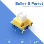 Redragon A113 Bullet B Tactile Mechanical Switch 3 Pin Plate Mounted Blue
