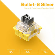 Redragon A113 Bullet S (24 Soft Linear Mechanical Switches) New Arrivals