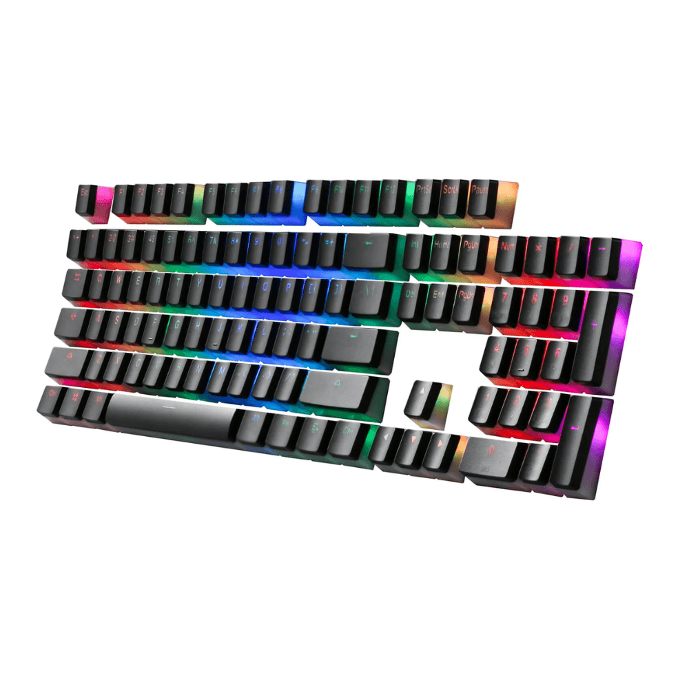 Redragon a130 pudding keycaps, 104 keys - Fun Touch