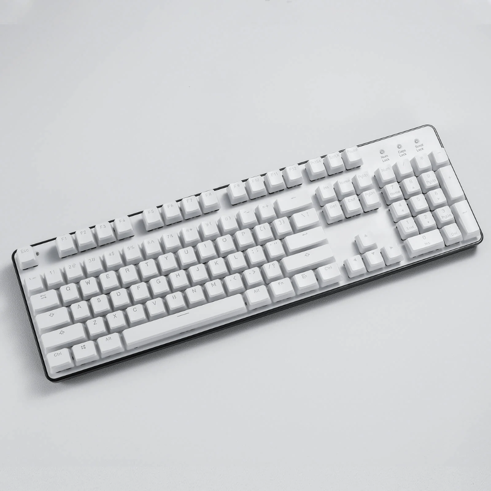 Redragon A130 Pudding Keycaps 104 Keys Keyboard