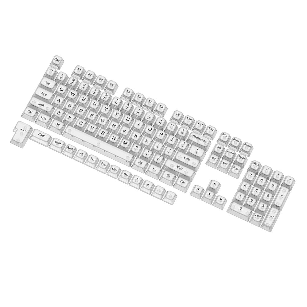 Redragon A137 Transparent keycaps 117 Keys Keyboard
