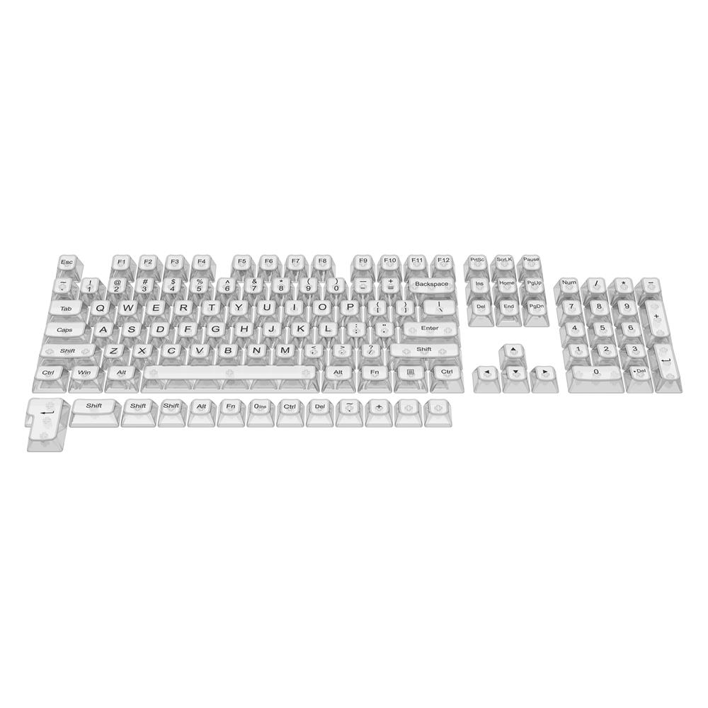 Redragon A137 Transparent keycaps 117 Keys Keyboard