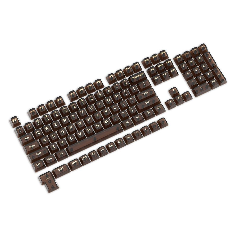 Redragon A138 Transparent Black keycaps 117 Keys Keyboard