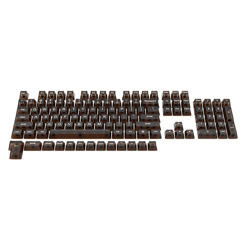 Redragon a138 transparent black keycaps 117 keys - Fun Touch