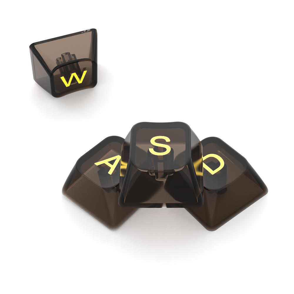 Redragon A138 Transparent Black keycaps 117 Keys Keyboard