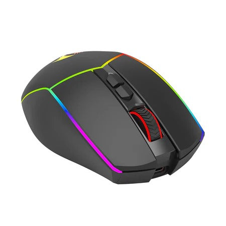 Redragon axe pro m814 rgb 3 modes connections gaming mouse - Fun Touch