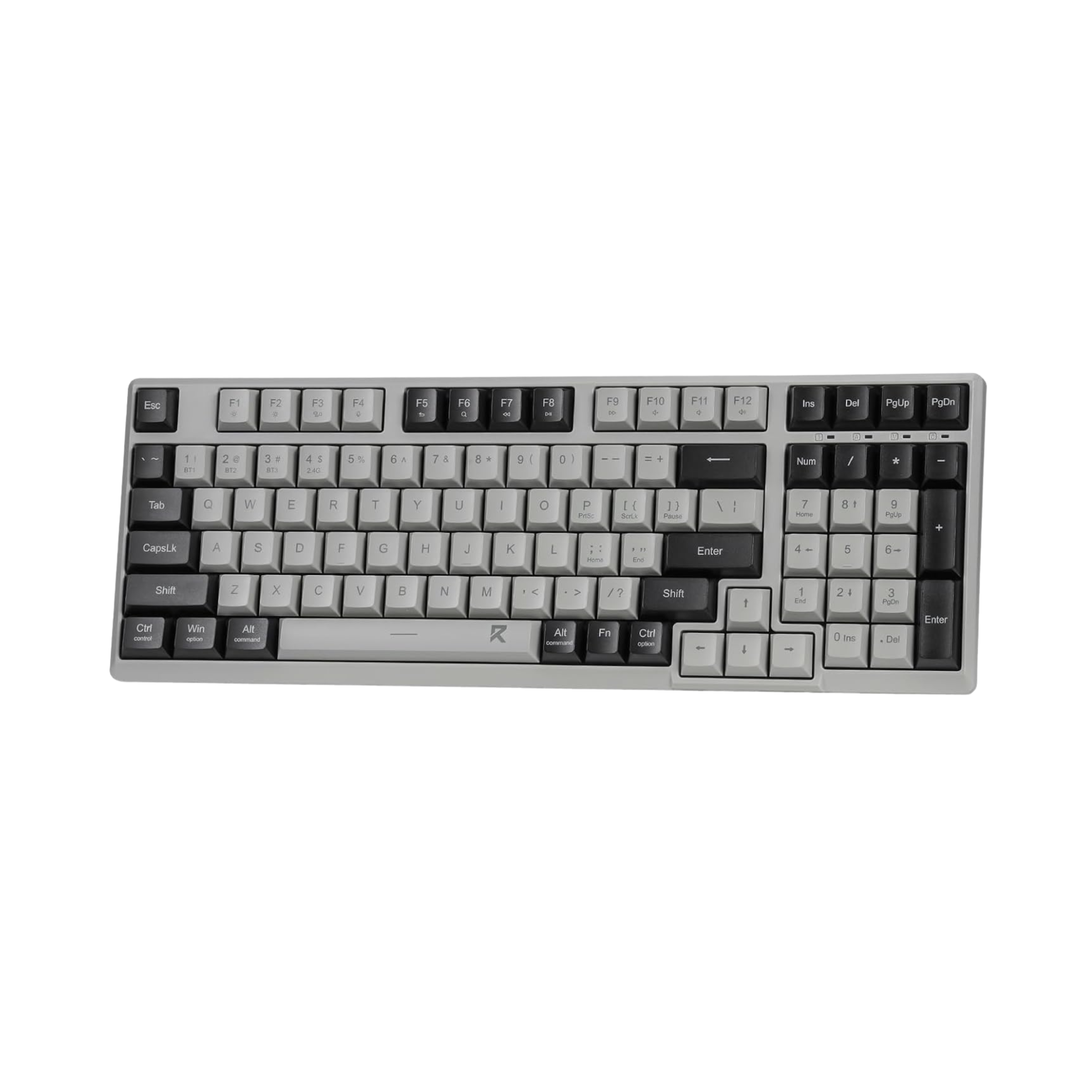 Redragon BK7114 Low Profile Wireless Computer Keyboard 98 Keys Slim Office PC