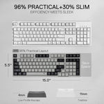 Redragon bk7114 low-profile wireless computer keyboard JOD 15