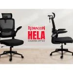Redragon C214-B Hela Ergonomic Office Chair | Black JOD 99