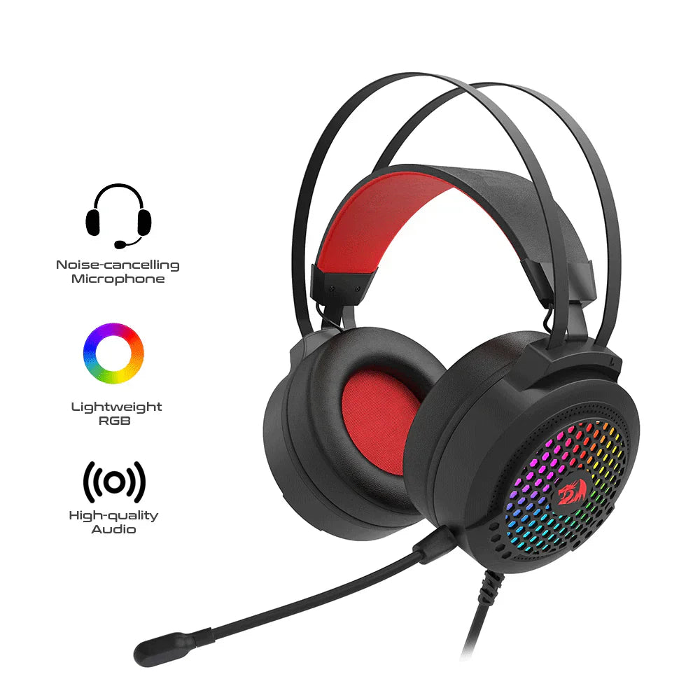 Redragon carmen h261 rgb gaming headset - Fun Touch