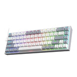 Redragon castor k631 grey 65% rgb gaming keyboard - Fun Touch