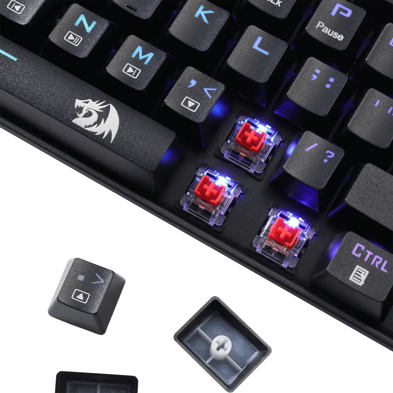 Redragon deimos k599 2.4g+wired mechanical keyboard - Fun Touch