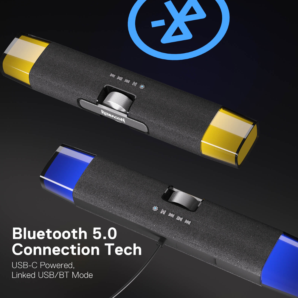 Redragon DORA GS512 Wireless RGB Desktop Speakers Speakers