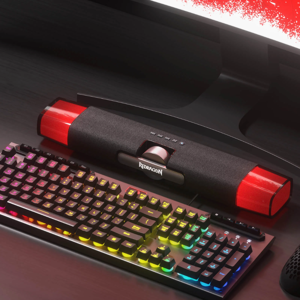 Redragon DORA GS512 Wireless RGB Desktop Speakers Speakers