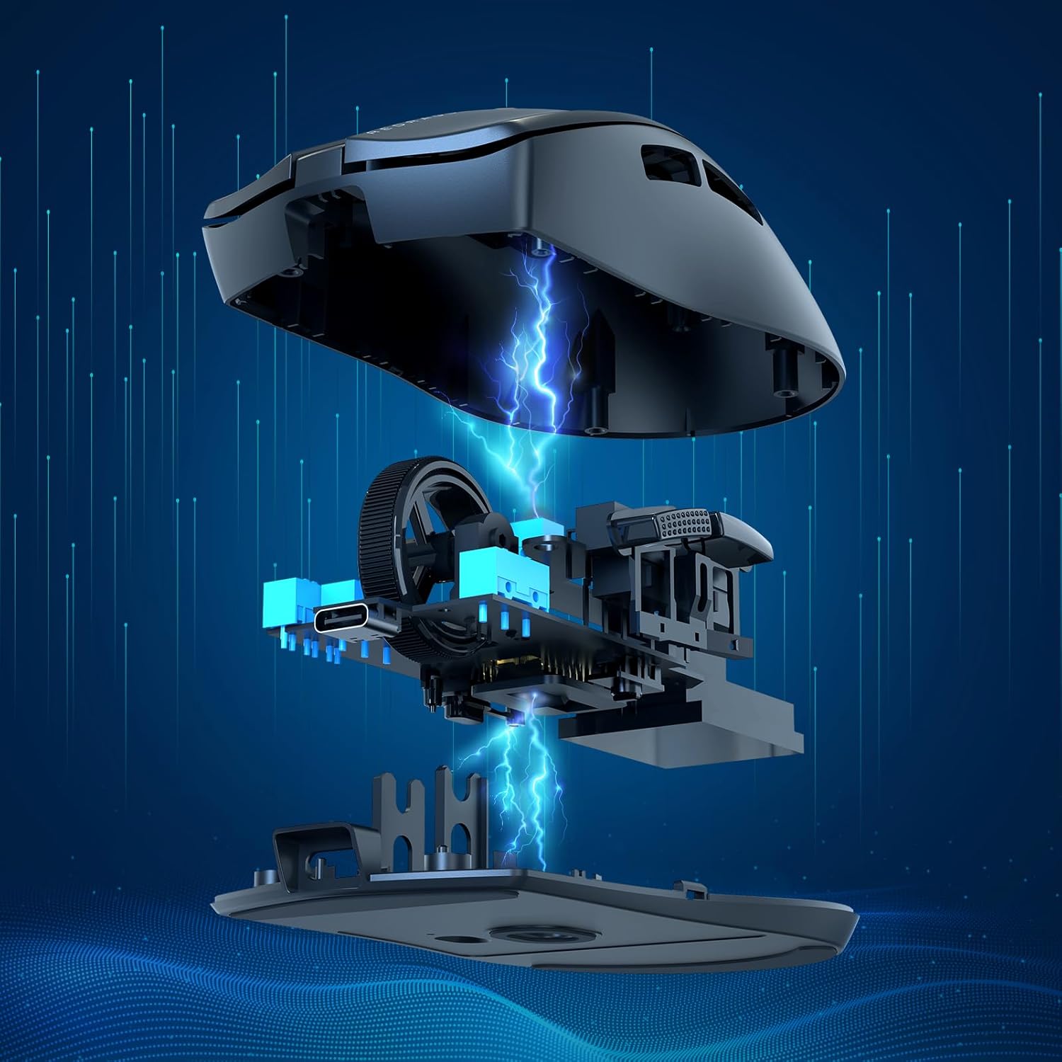 Redragon Gaming Mouse 44G Ultra Light 8K Polling Rate 26000 DPI Mouse Full