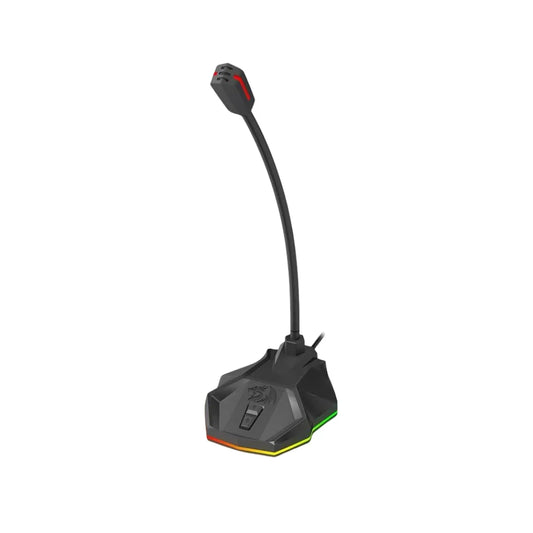Redragon gm99 stix usb rgb gaming stream desktop microphone - streaming