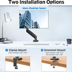 Redragon GMK914 Single Monitor Mount Stand Gas Spring Adjustable Arms with VESA
