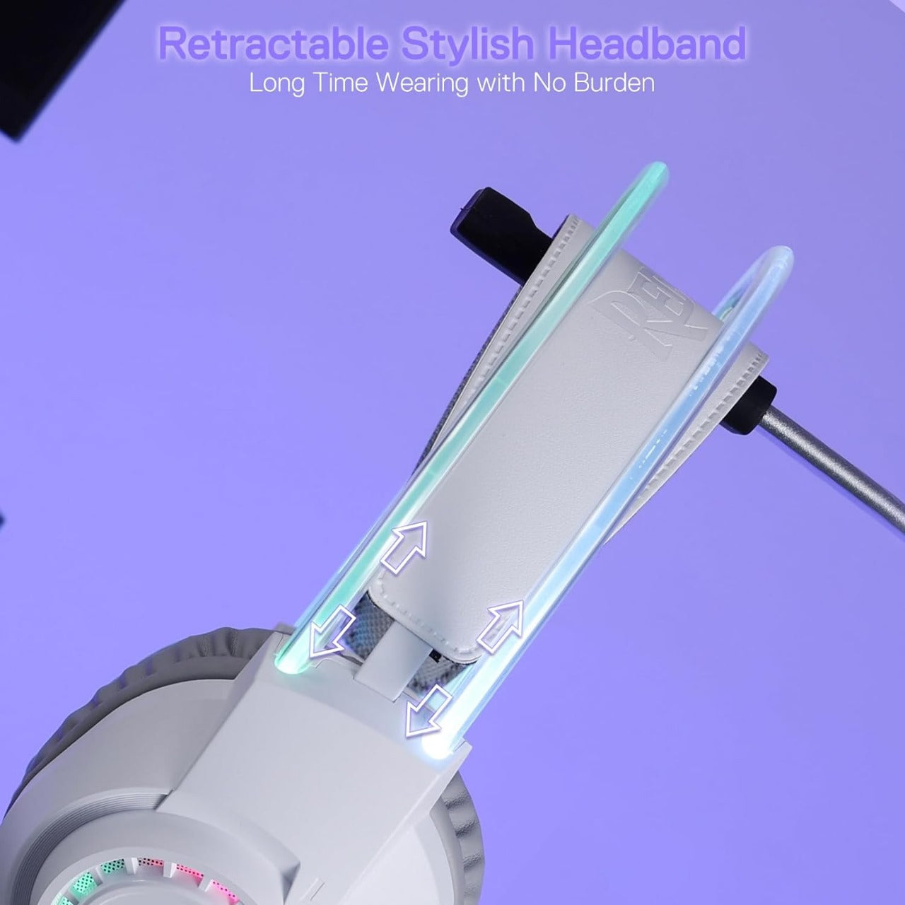 Redragon H231 SCREAM Wired Gaming Headset WHITE Headset 3.5