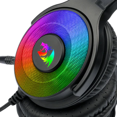 Redragon H350 Pandora RGB Wired Gaming Headset Audio