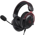 Redragon H386 Diomedes USB Gaming Headset – 7.1 Surround Sound (Black) Wireless