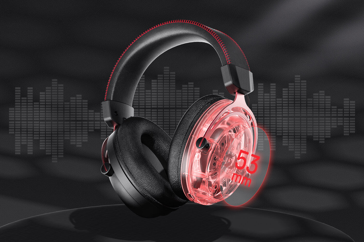 Redragon H386 Diomedes USB Gaming Headset – 7.1 Surround Sound (Black) Wireless