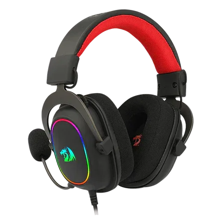 Redragon h510 zeus-x rgb wired gaming headset - 7.1 surround sound