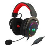 Redragon h510 zeus-x rgb wired gaming headset - 7.1 surround sound - Fun Touch