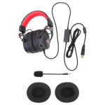 Redragon H730 Wired Gaming Headset 7.1 Surround Sound Memory Foam Ear Pads 50MM