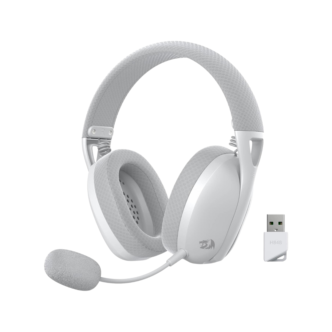 Redragon H848 BT Wireless Gaming Headset Lightweight 7.1 Surround Sound 40MM