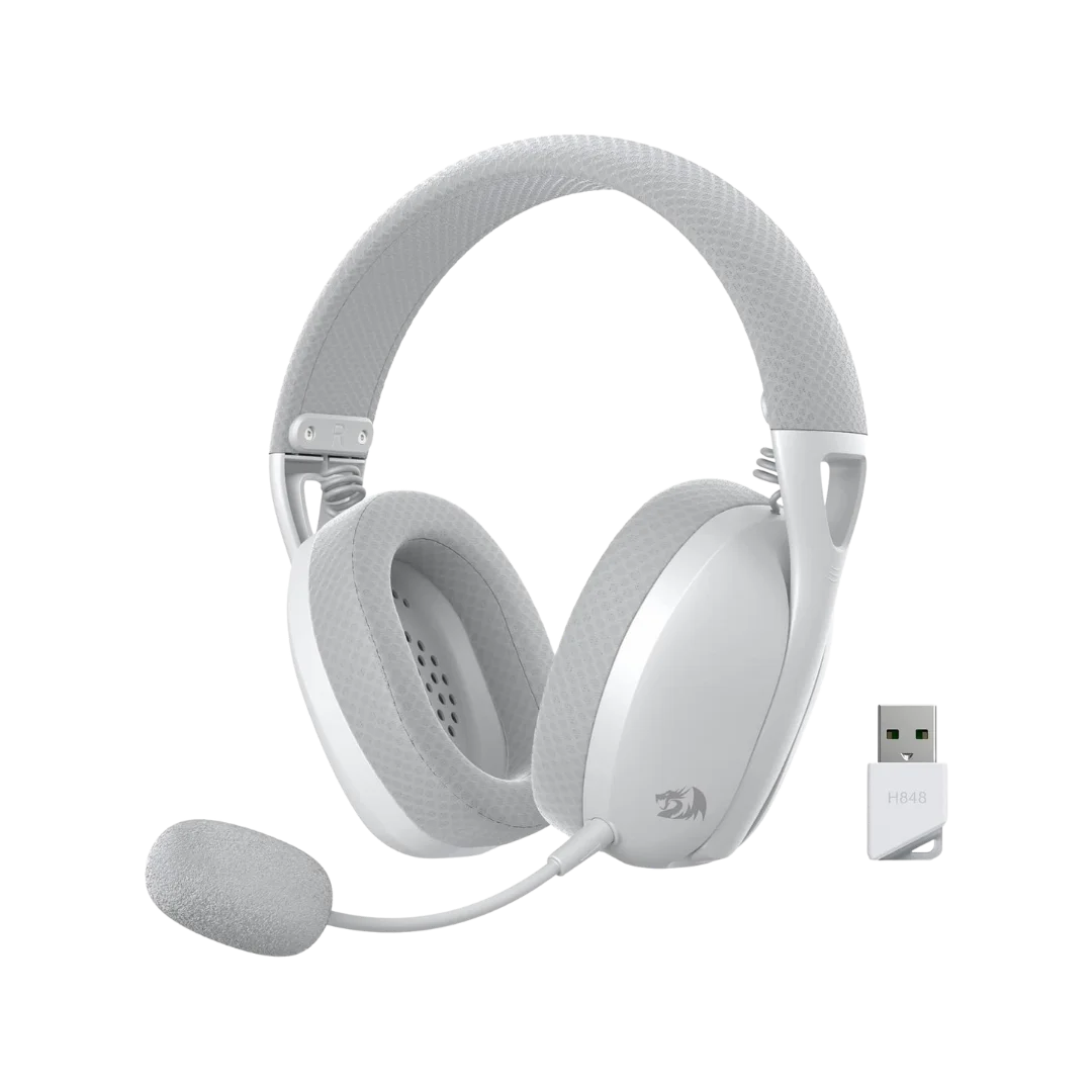 Redragon h848 bt wireless gaming headset - lightweight - 7.1 surround sound