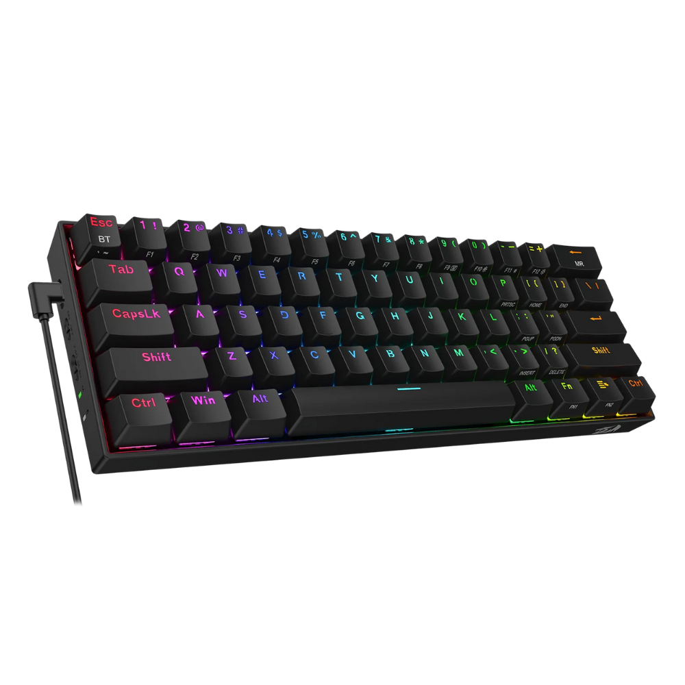 Redragon K530 Pro Draconic 60% Bluetooth/2.4Ghz/Wired Brown Switch Keyboard