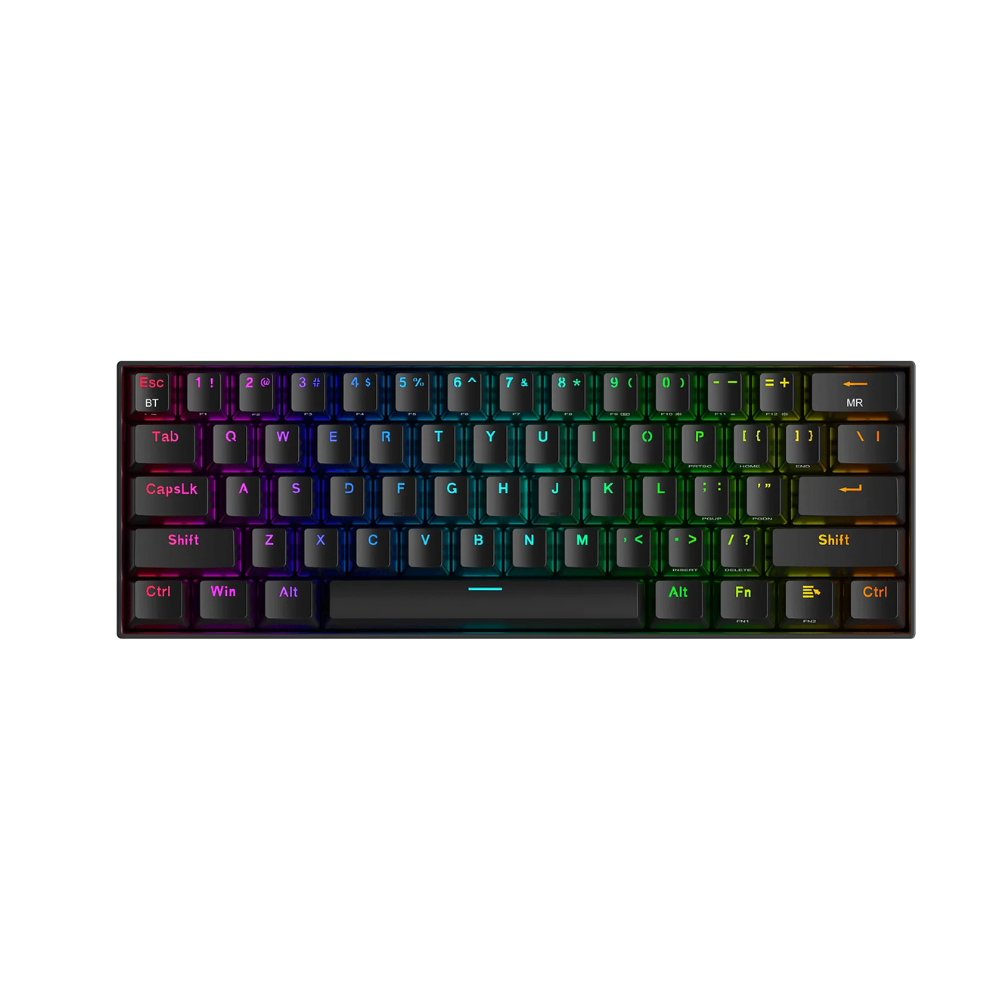 Redragon K530 Pro Draconic 60% Bluetooth/2.4Ghz/Wired Brown Switch Keyboard