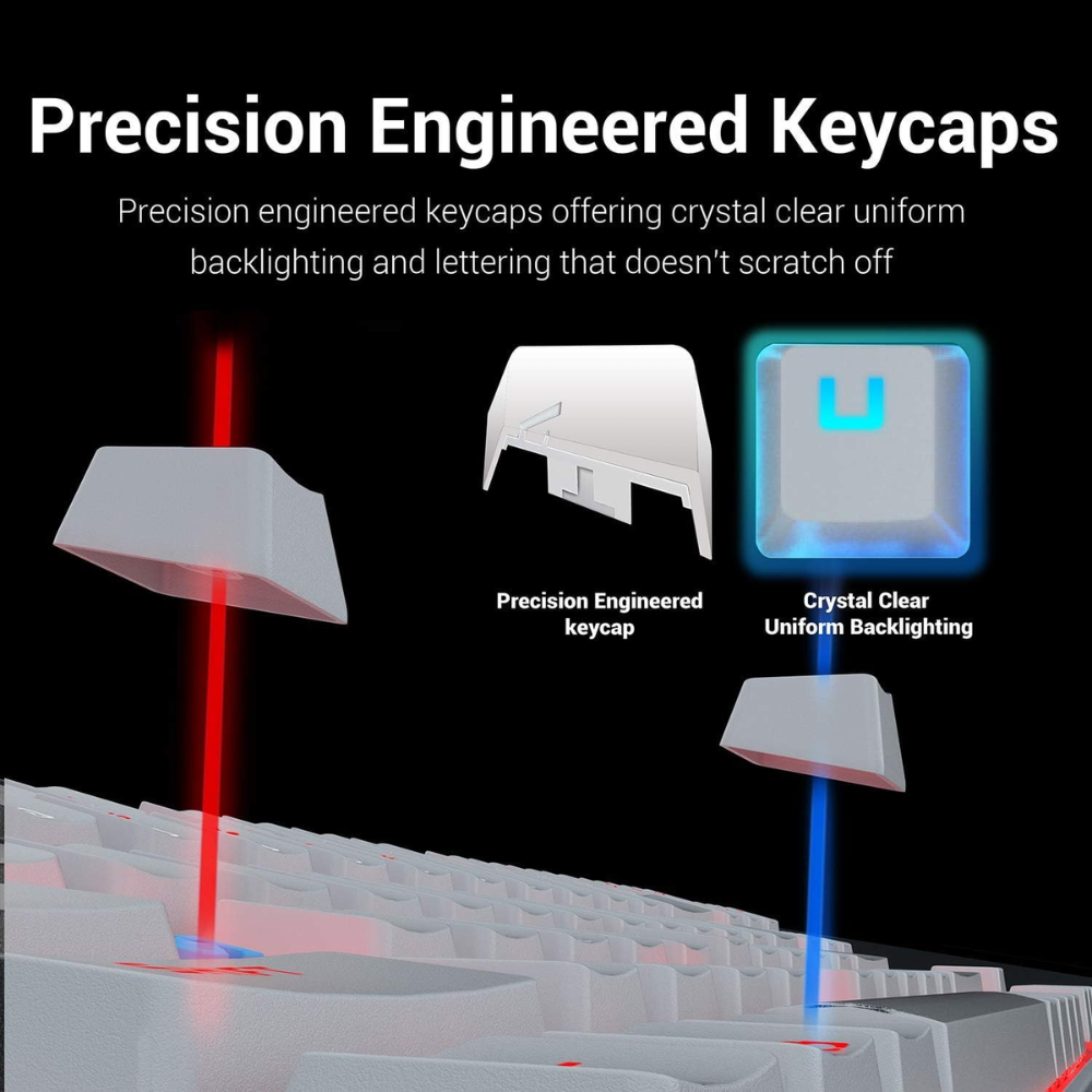 Redragon K552 RGB 2 Wired TKL 75% Mechanical Gaming Keyboard | AR Keyboard