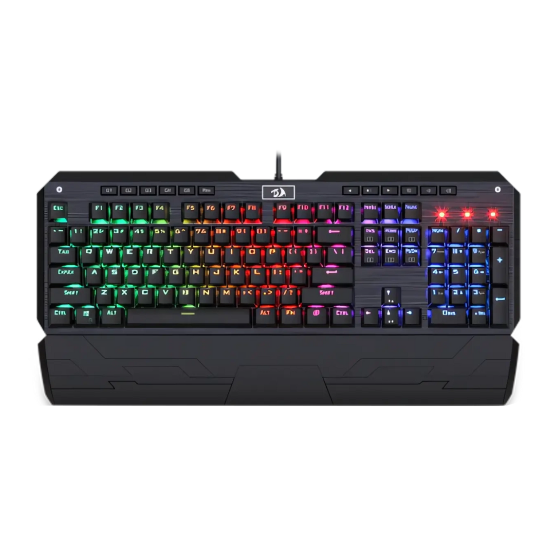 Redragon K555 Mechanical Gaming Keyboard with Blue Switches Macro Recording