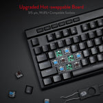 Redragon K580 VATA RGB LED Backlit Mechanical Gaming Keyboard Keyboard