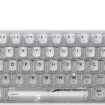 Redragon K617 CT 60% Wired RGB Gaming Keyboard 61 Keys Compact Full Transparent