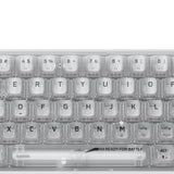Redragon K617 CT 60% Wired RGB Gaming Keyboard 61 Keys Compact Full Transparent