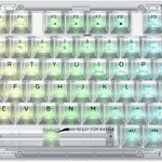 Redragon K649 PRO 78% Wireless Gasket RGB Gaming Keyboard 3 Modes 82 Keys Full