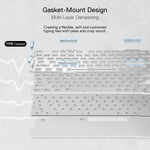 Redragon K649 PRO 78% Wireless Gasket RGB Gaming Keyboard 3 Modes 82 Keys Full