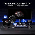 Redragon K673 GB 75% Wireless Gasket RGB Gaming Keyboard 3 Modes 81 Keys PBT