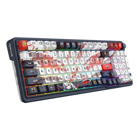 Redragon k686 pro se 98 keys anime wireless gasket rgb gaming keyboard JOD 55