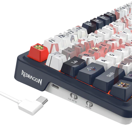 Redragon K686 PRO SE 98 Keys Wireless Gasket RGB Gaming Keyboard Keyboard