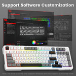 Redragon K688 GWL Wireless Mechanical Keyboard 3 Mode Gasket Mounted RGB Gaming